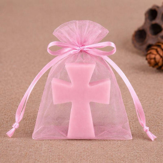 Vela de Soja "Cruz Sacramento" – El detalle perfecto para Bautizos y Comuniones